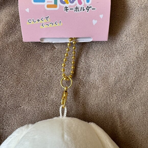 NWT Sanrio Cinnamoroll Nikonui Mascot Plush Doll Keychain LE from Japan, White - Picture 3 of 15